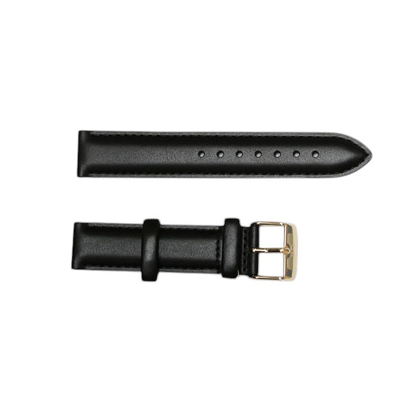 ダニエルウェリントン DANIEL WELLINGTON 替えベルト腕時計用 ラグ幅18mm dw00200320 レザー ブラック